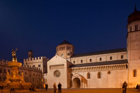 Notturna in città a Trento